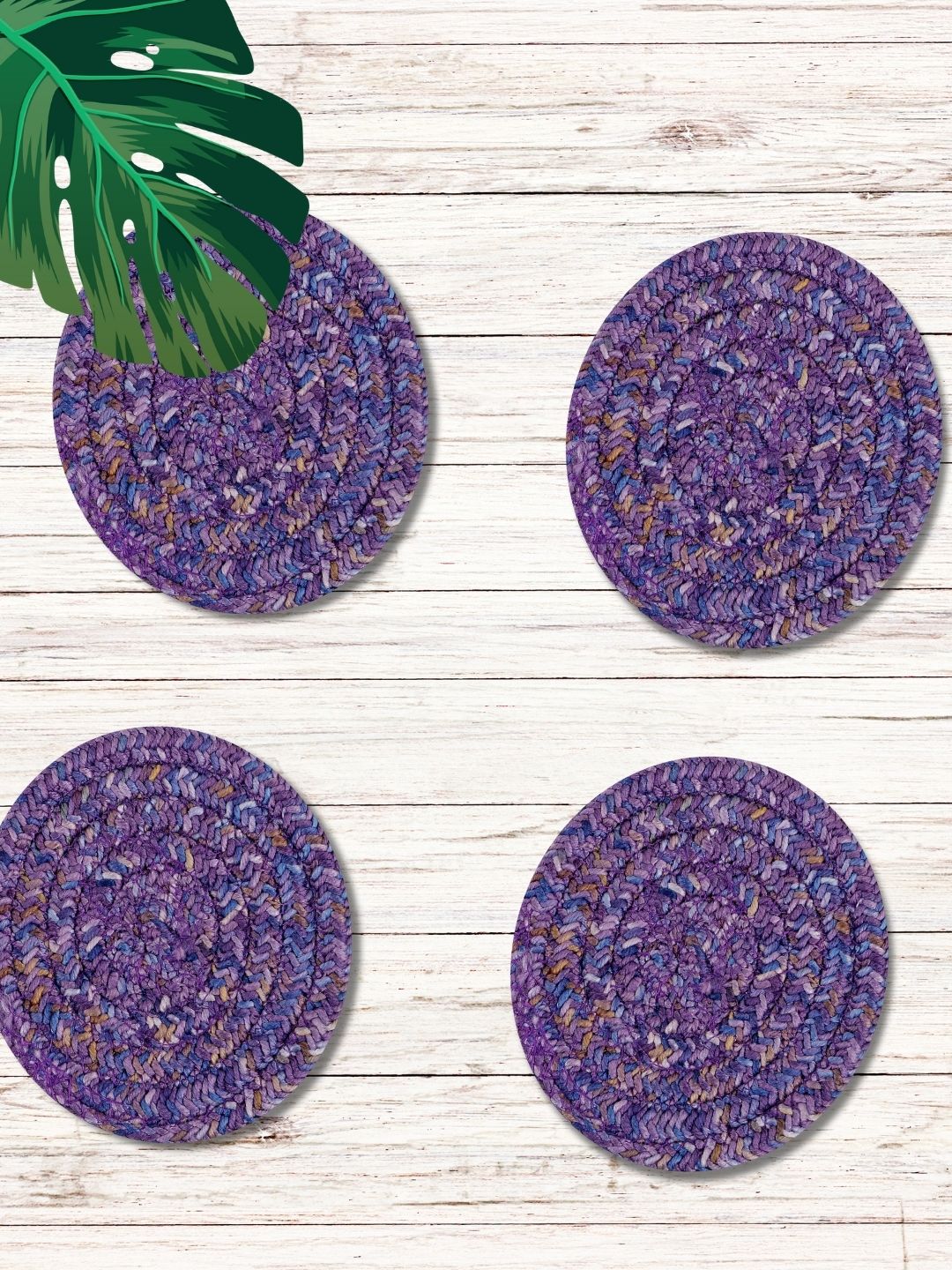Coaster- Lavender (PACK OF 4)