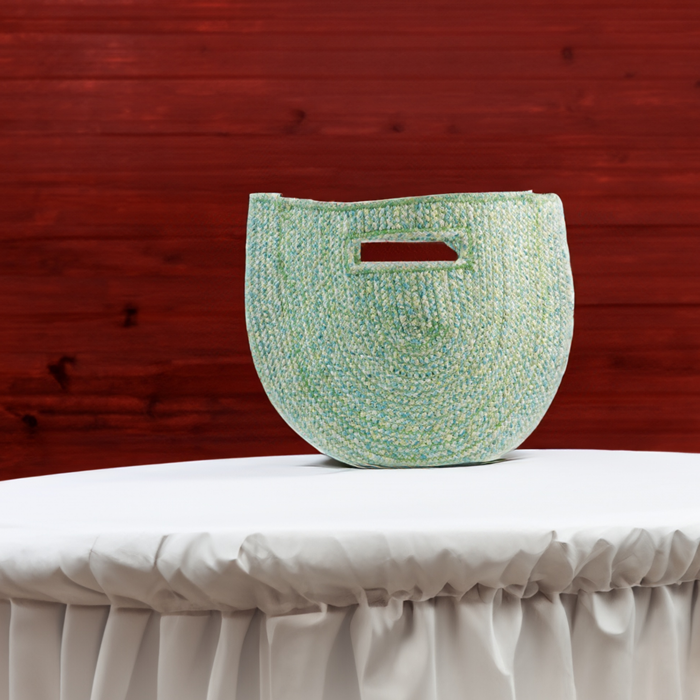 Polyester Pastel Meadow Green - Hand Bag