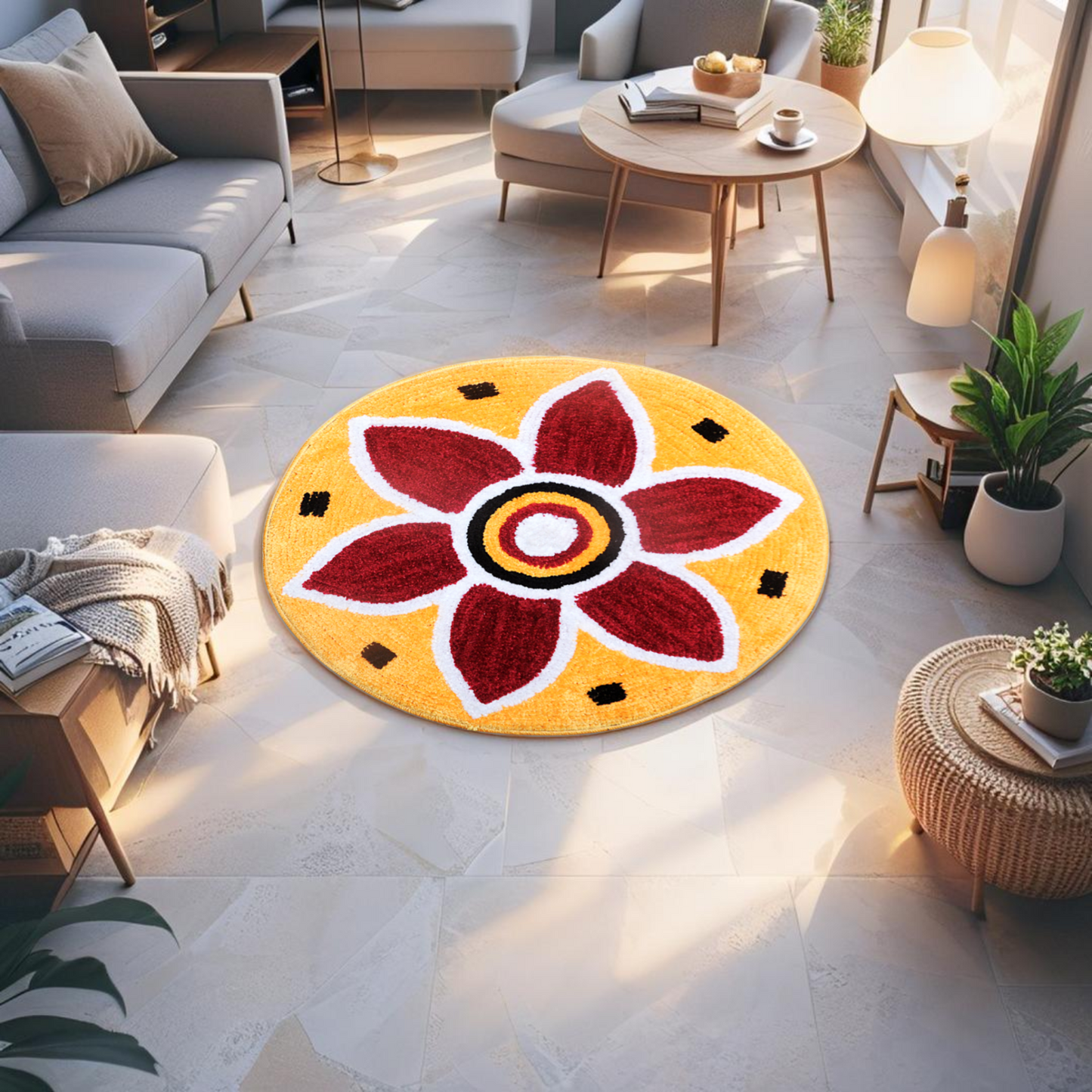 Rangoli Mat – Stylish, Festive & Home-Perfect