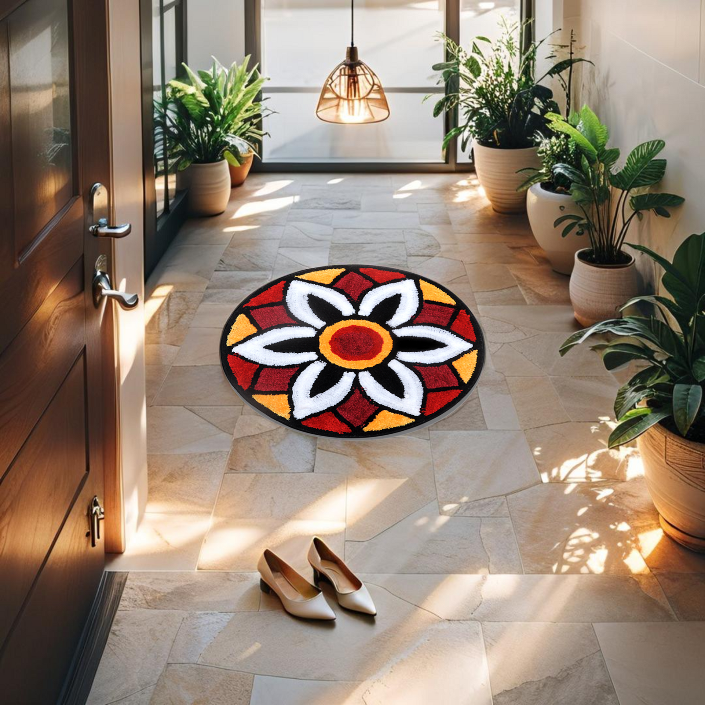 Rangoli Mat – Stylish, Festive & Home-Perfect