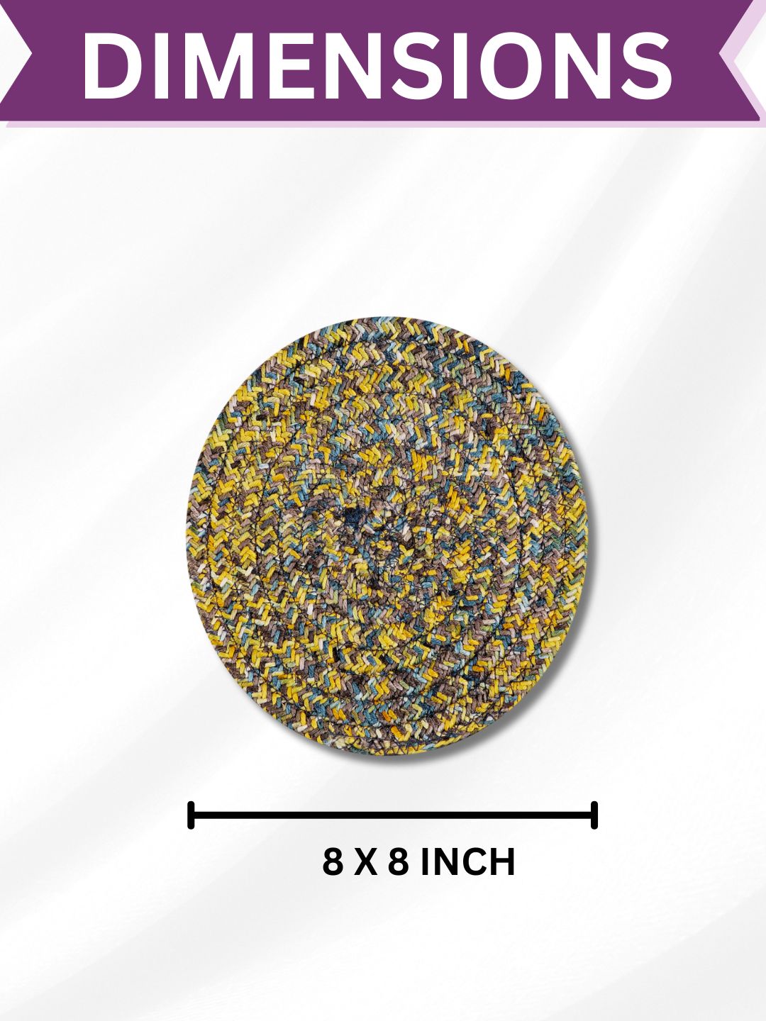 Pot Holders- YELLOW BLUE