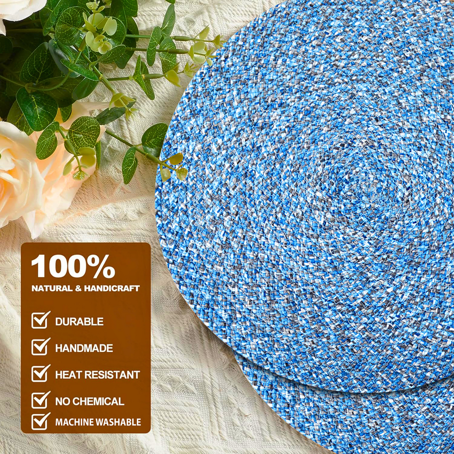Deep Blue Placemats