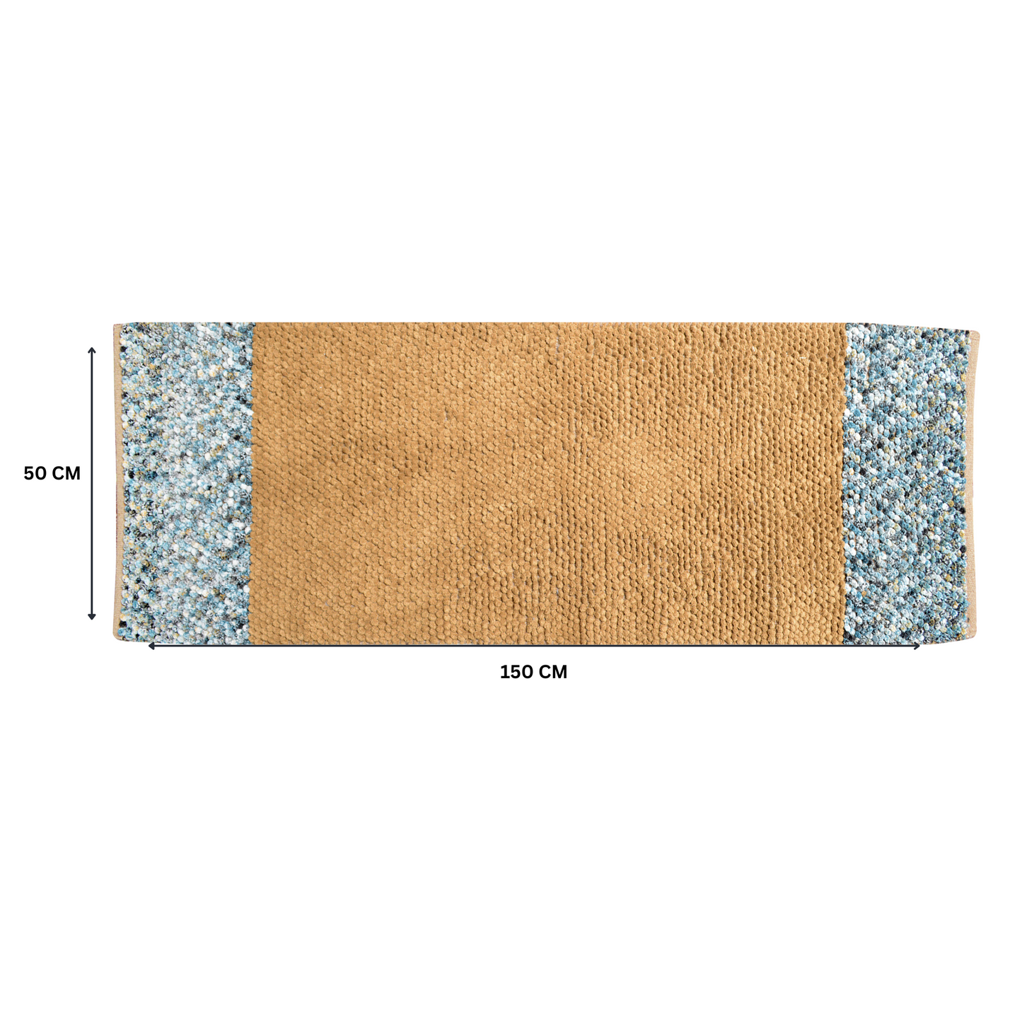 Camel Beige - Premium Chenille Runner Mat – Soft, Durable & Washable