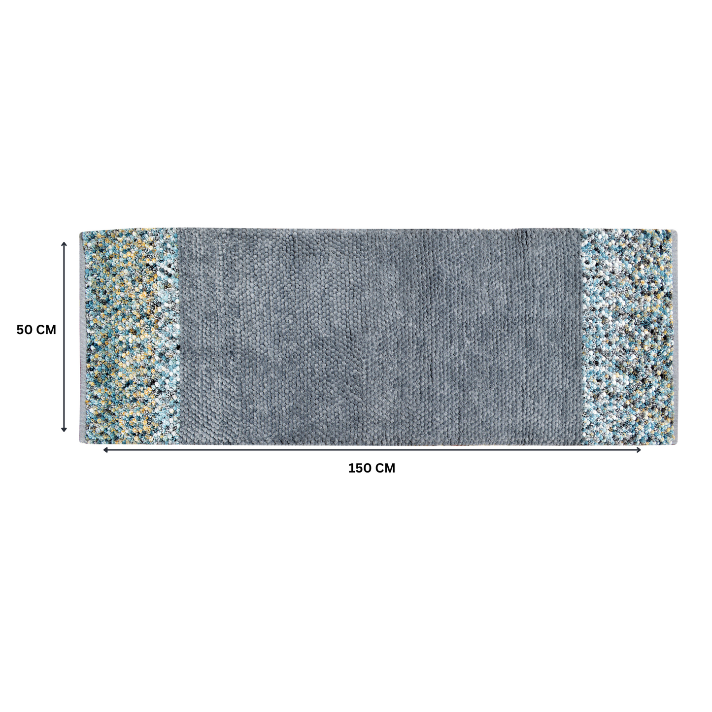 Light Grey - Premium Chenille Runner Mat – Soft, Durable & Washable