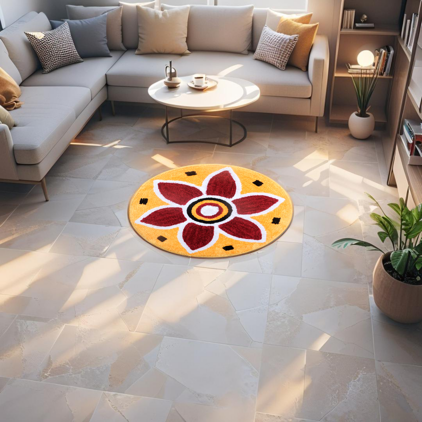 Rangoli Mat – Stylish, Festive & Home-Perfect