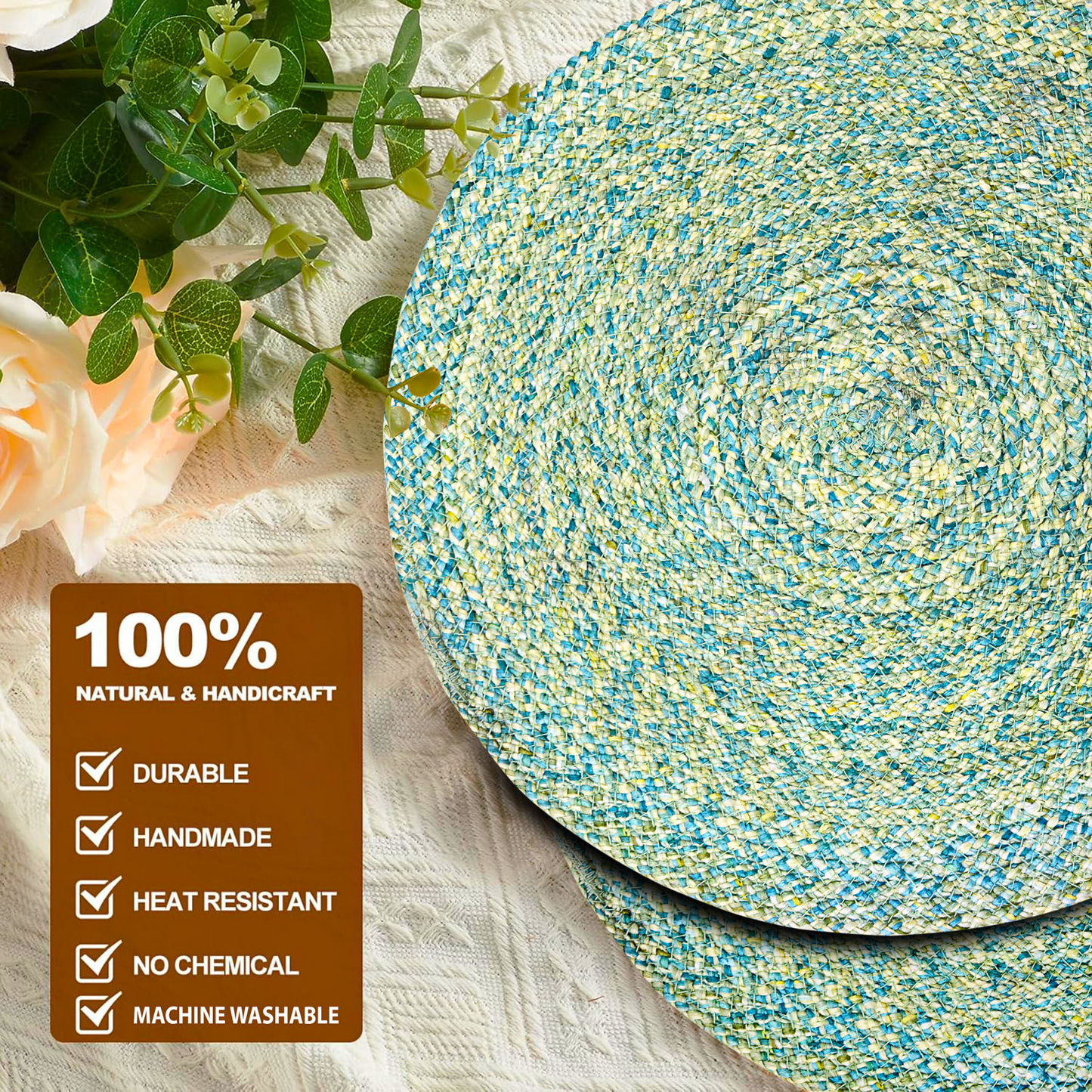 Turquoise Blue Placemat