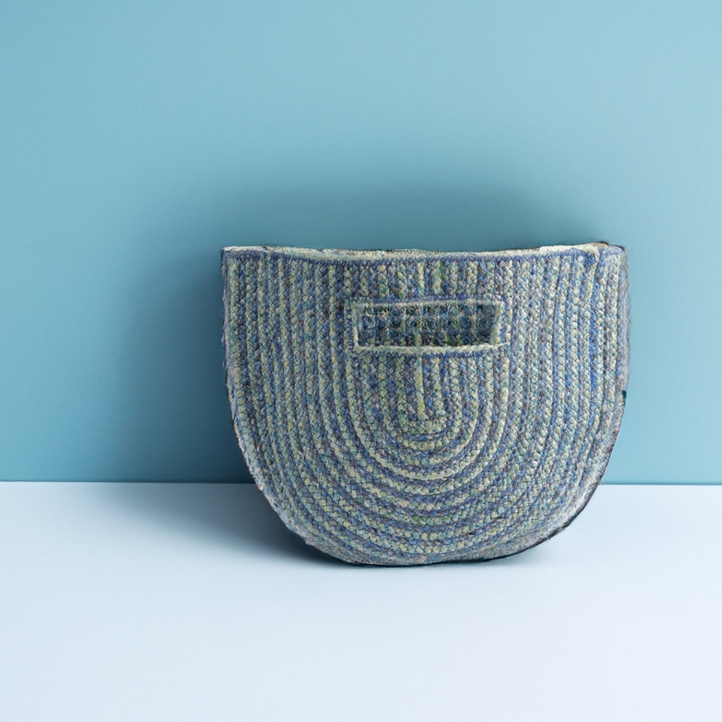 Pastel Medley Handbag – Chic & Effortless in Green, Blue & Grey