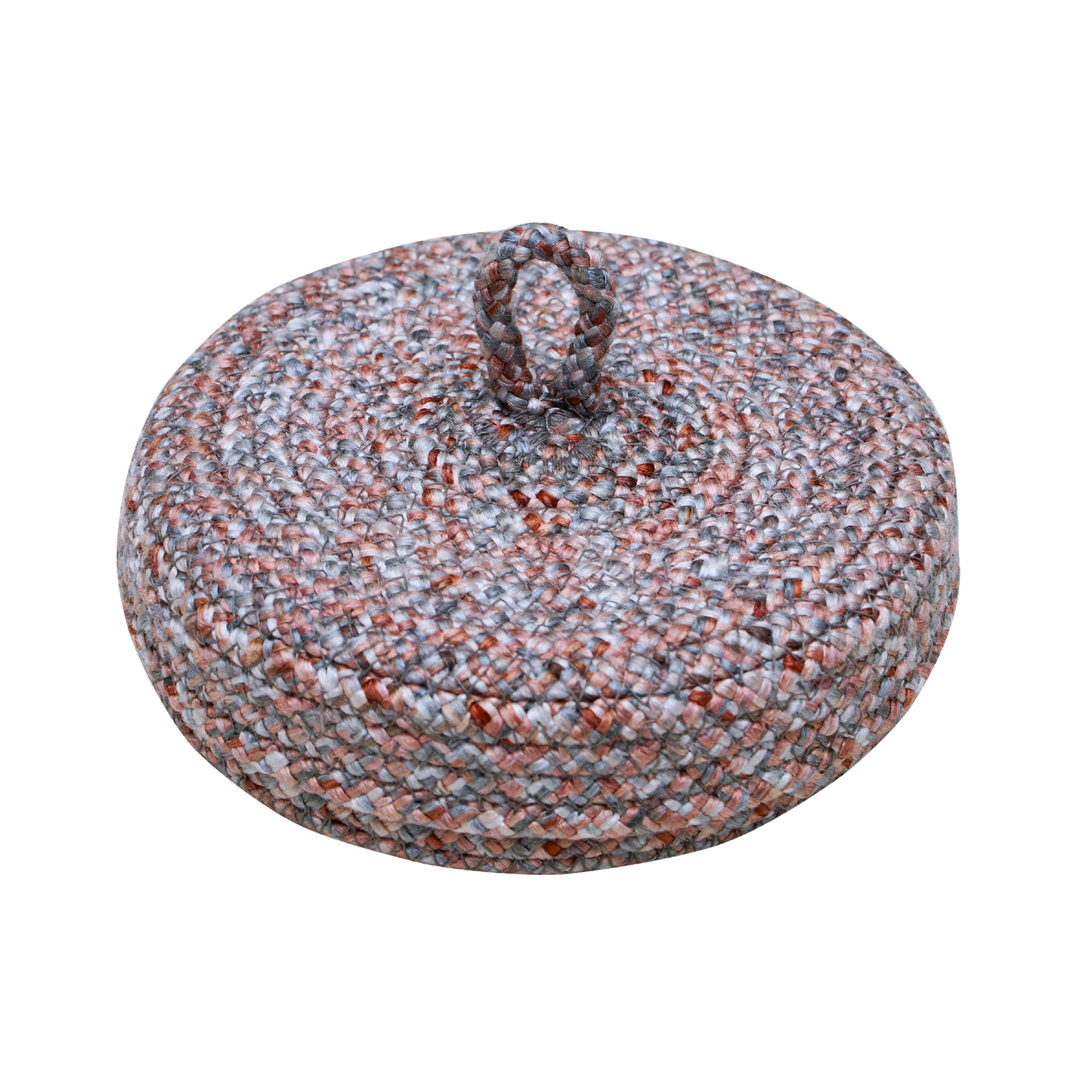 Coaster set with Lid Basket - Copper