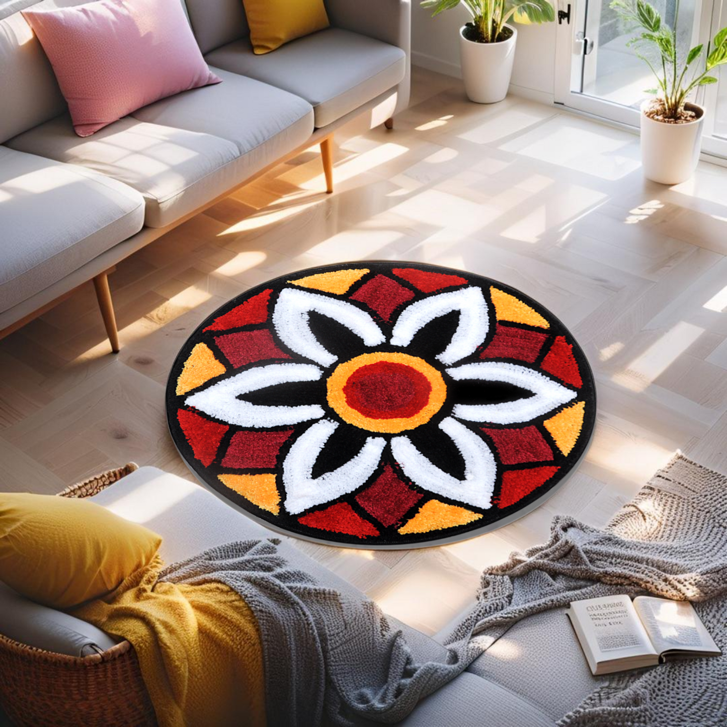 Rangoli Mat – Stylish, Festive & Home-Perfect