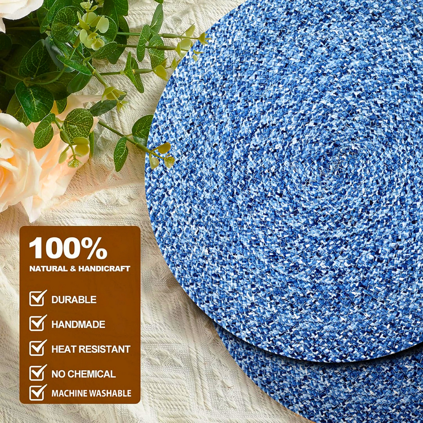 Denim Blue Placemats
