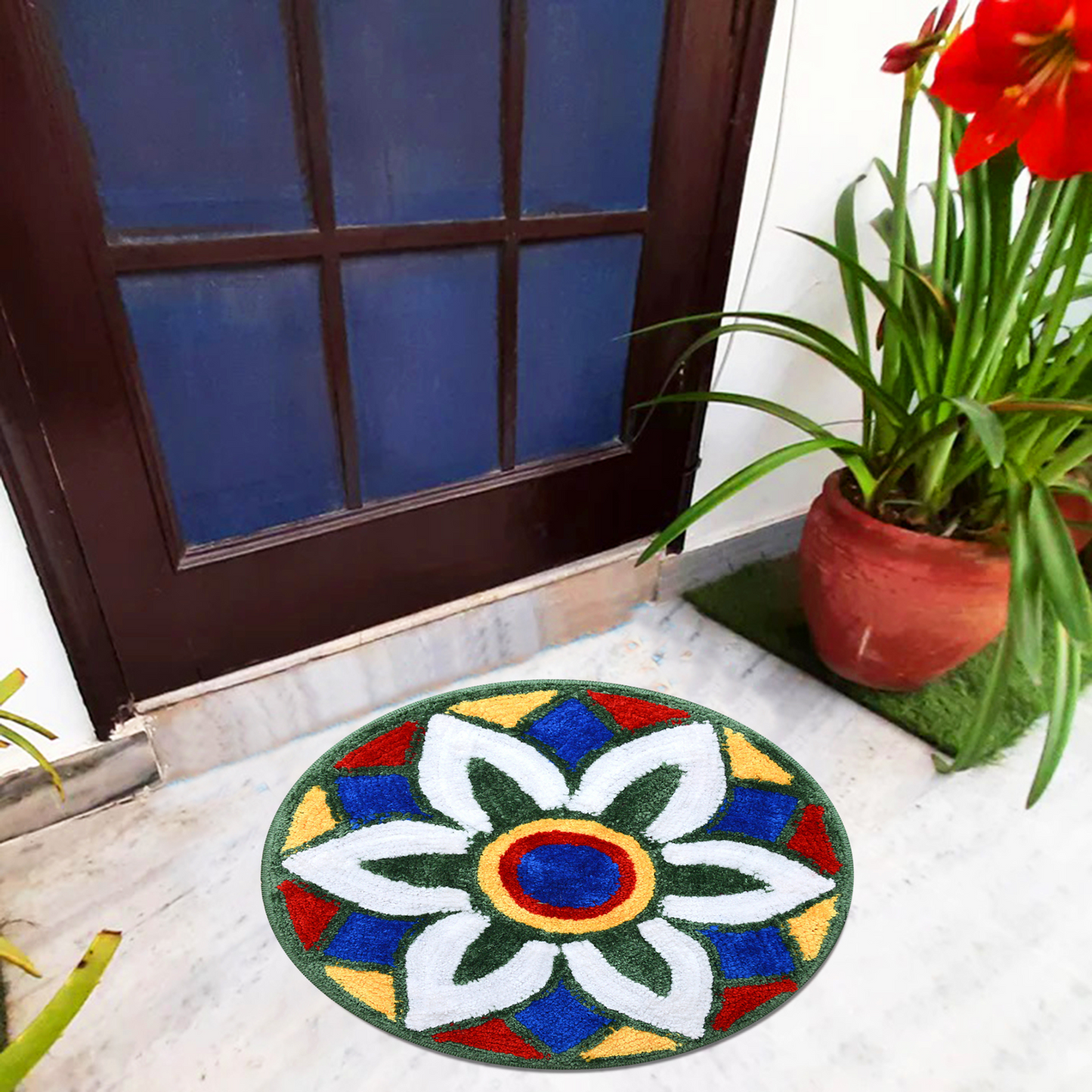 Rangoli Mat – Stylish, Festive & Home-Perfect