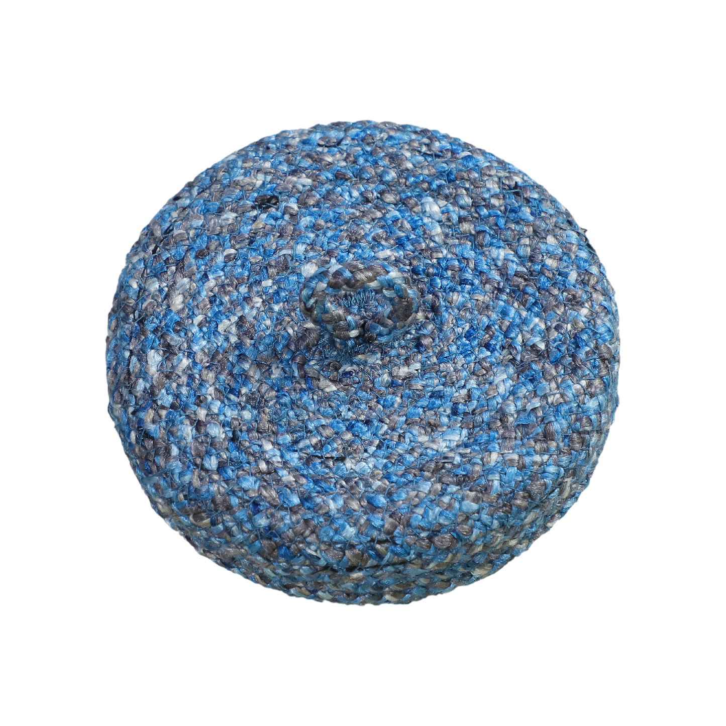 Coaster set with Lid Basket - Blue