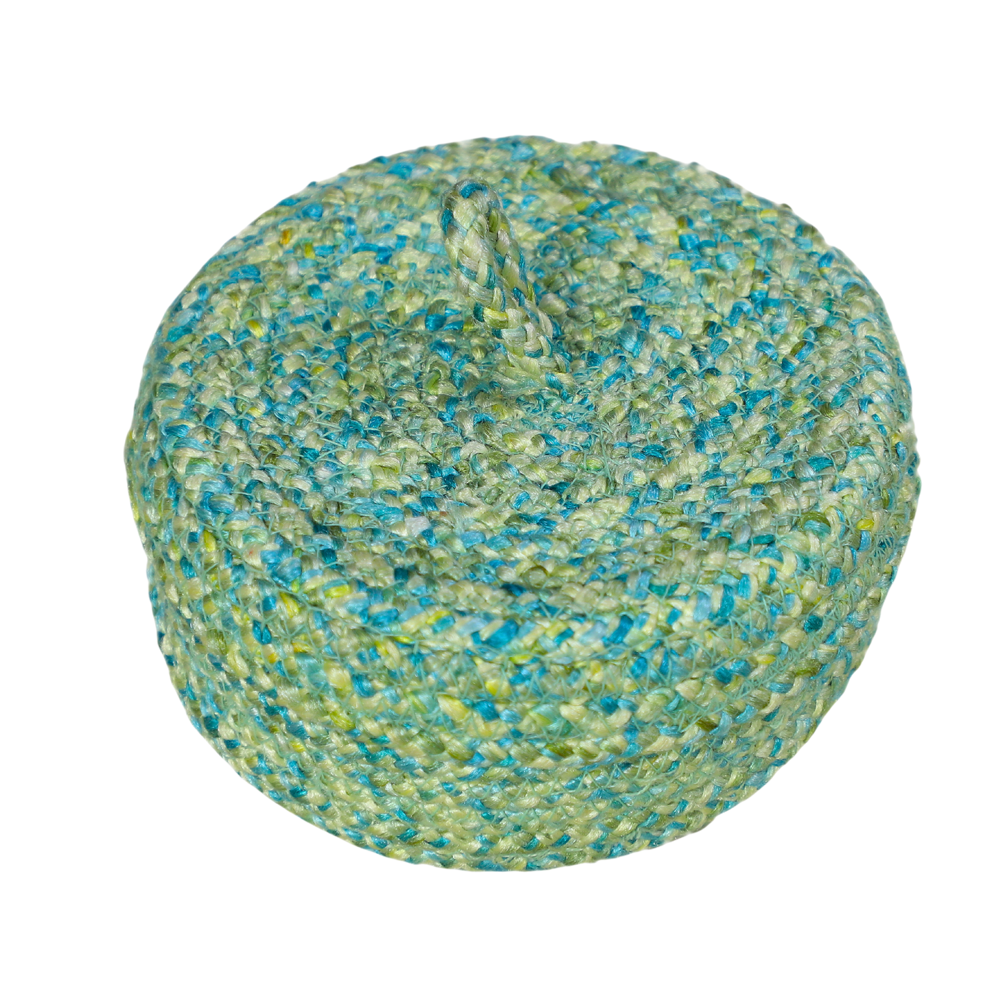 Coaster set with Lid Basket - Turquoish Blue