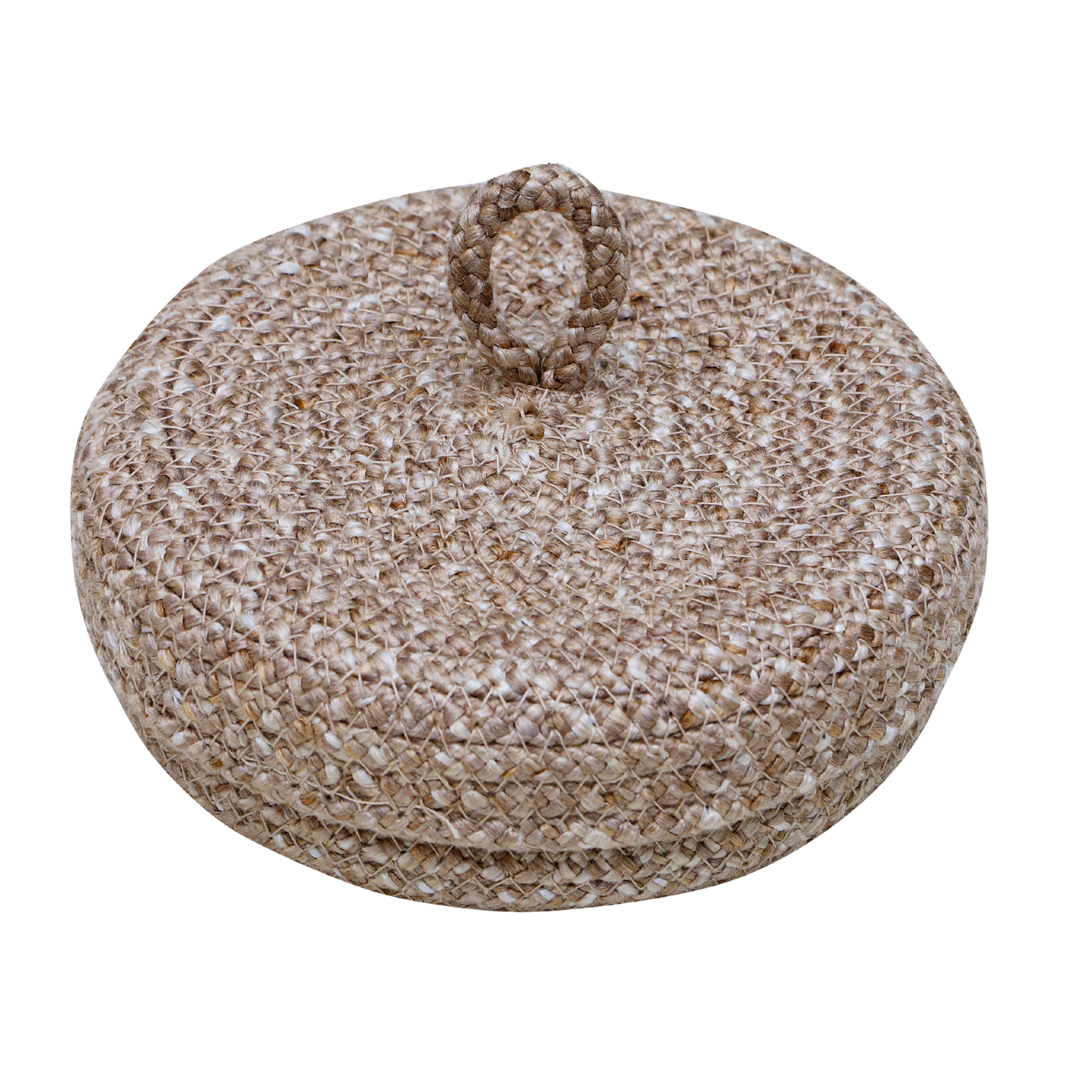 Coaster set with Lid Basket - Beige