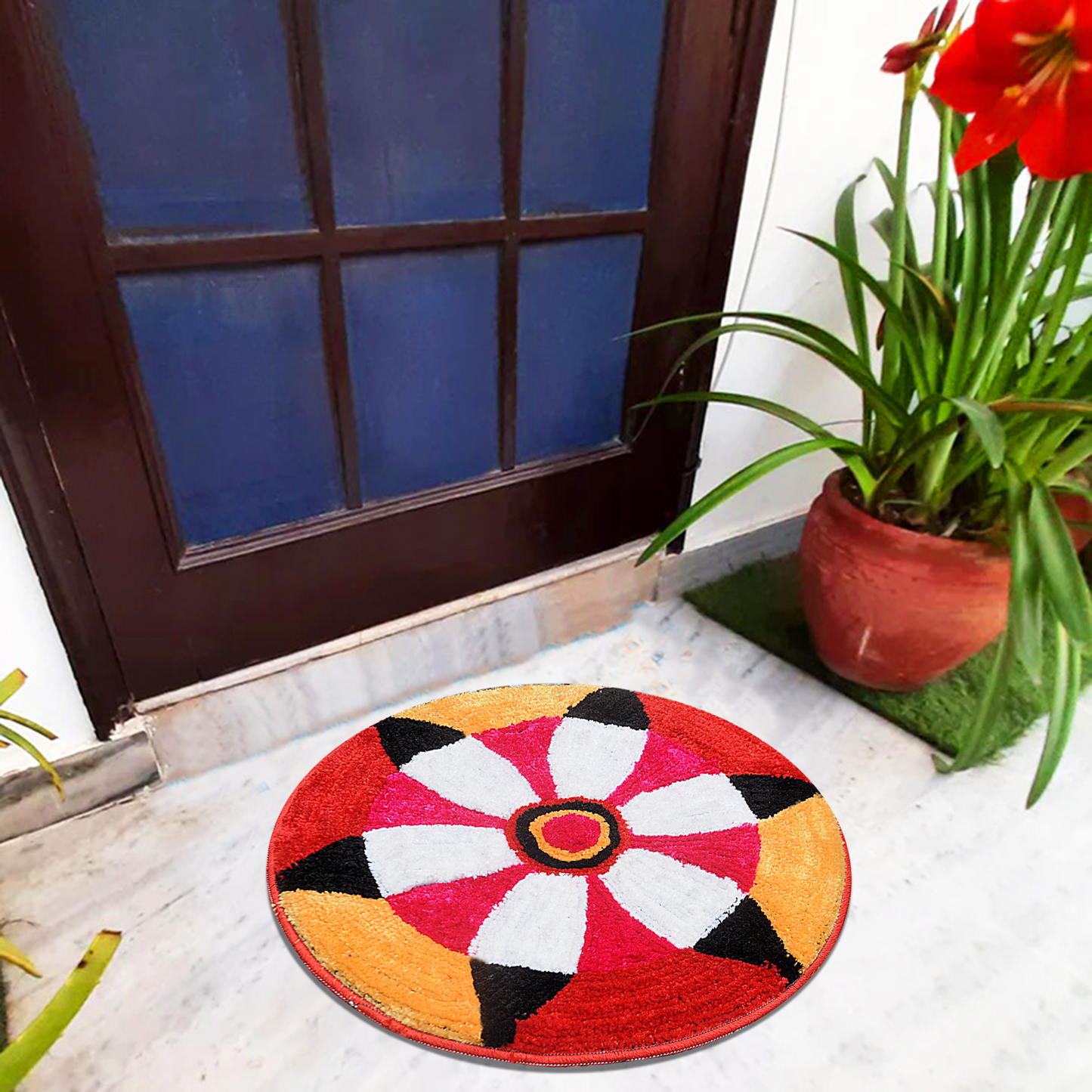 Rangoli Mat – Stylish, Festive & Home-Perfect
