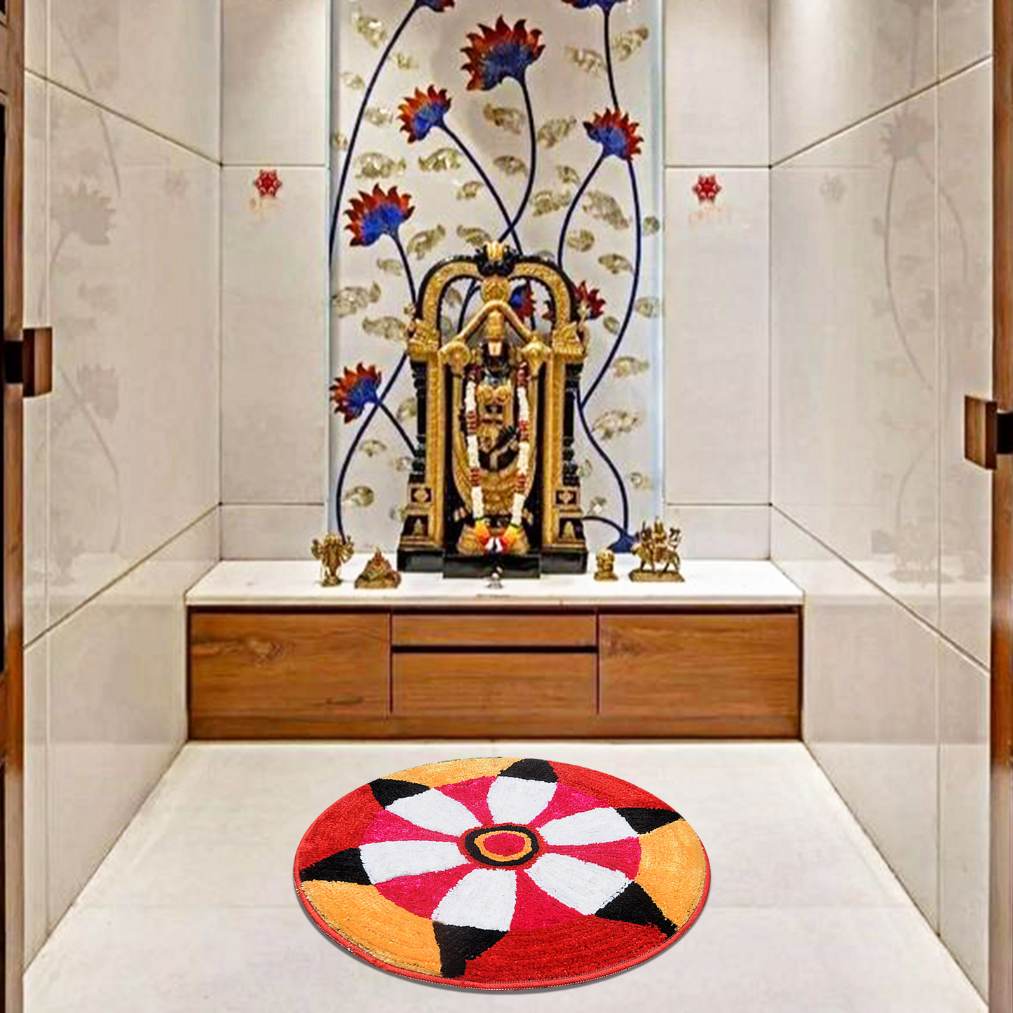 Rangoli Mat – Stylish, Festive & Home-Perfect