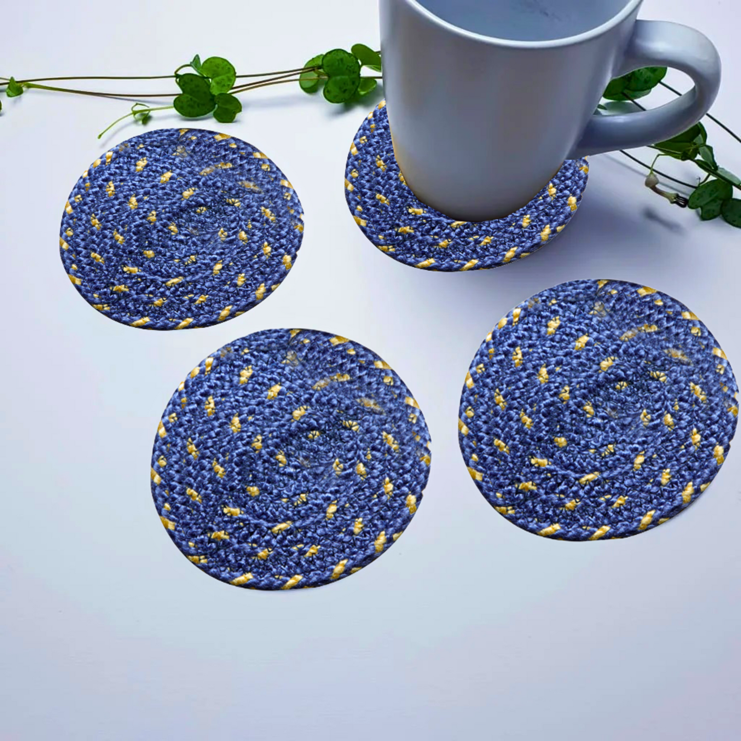 Modern Blue Runner Set