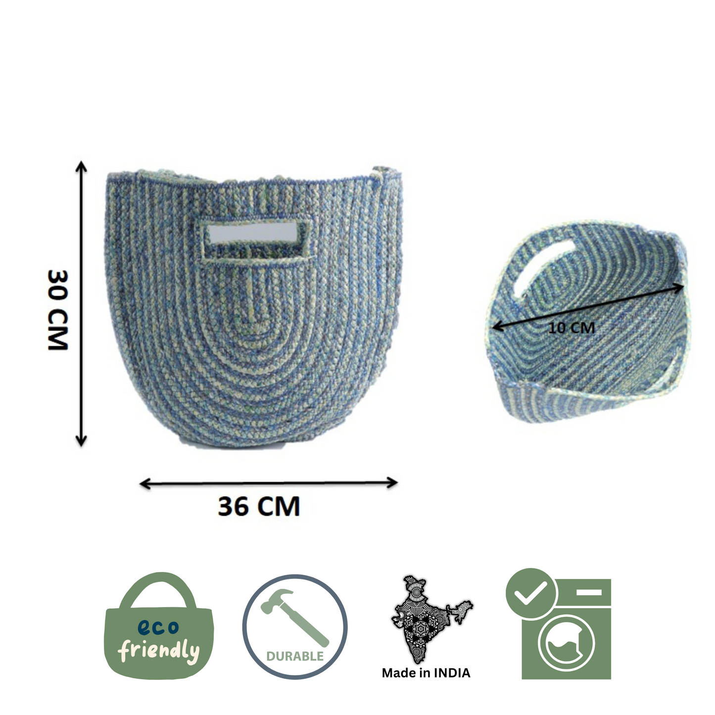Pastel Medley Handbag – Chic & Effortless in Green, Blue & Grey