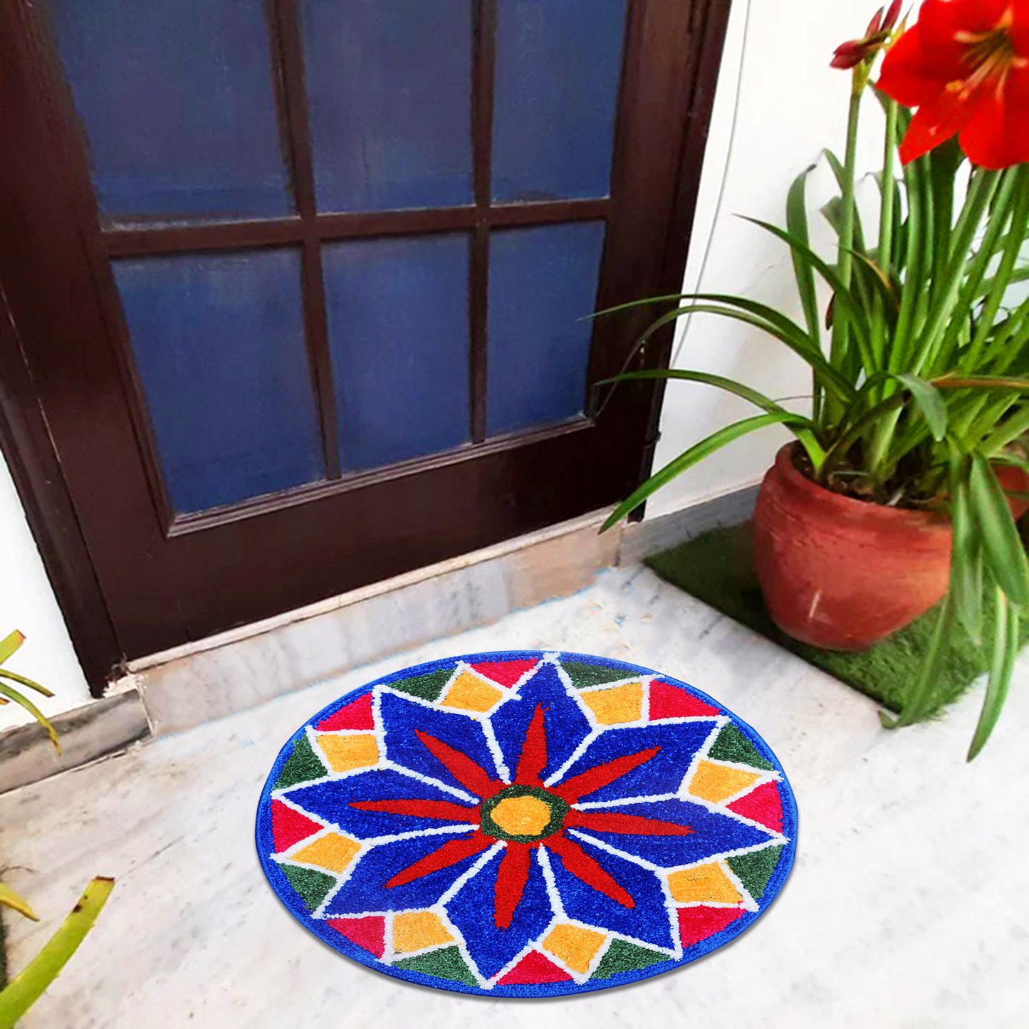 Rangoli Mat – Stylish, Festive & Home-Perfect