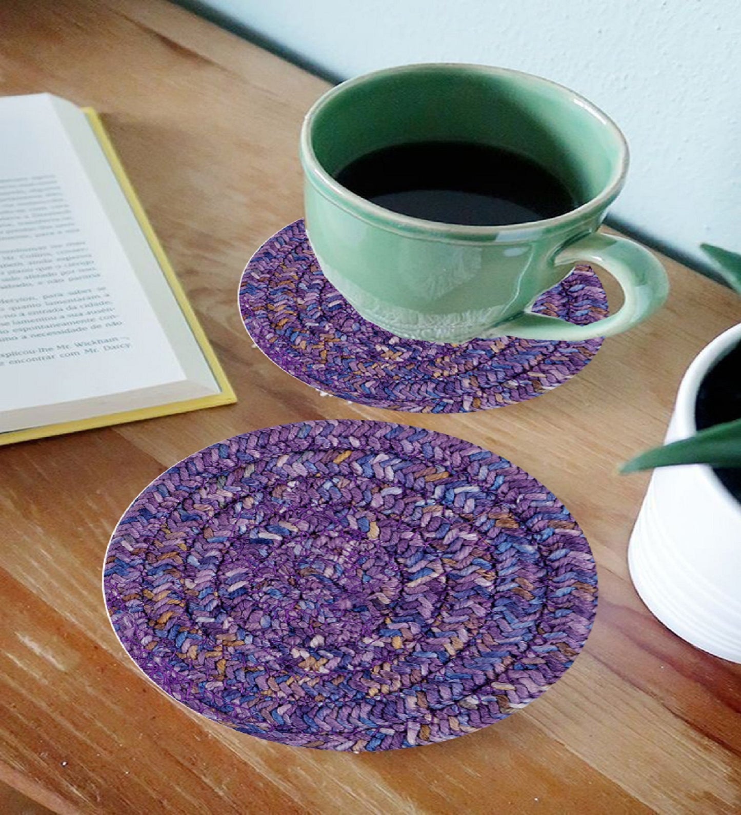 Coaster- Lavender (PACK OF 4)