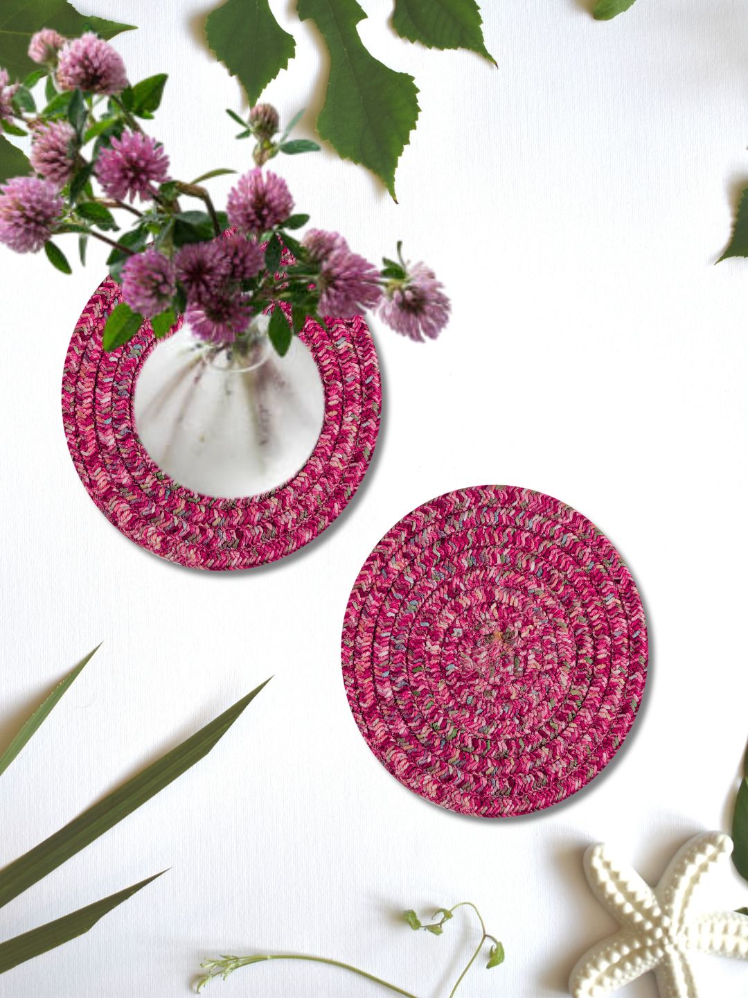 Pot Holders- RED PINK