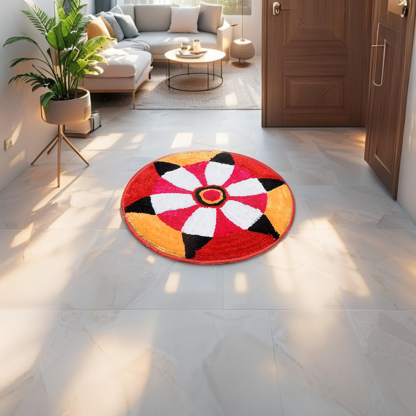 Rangoli Mat – Stylish, Festive & Home-Perfect
