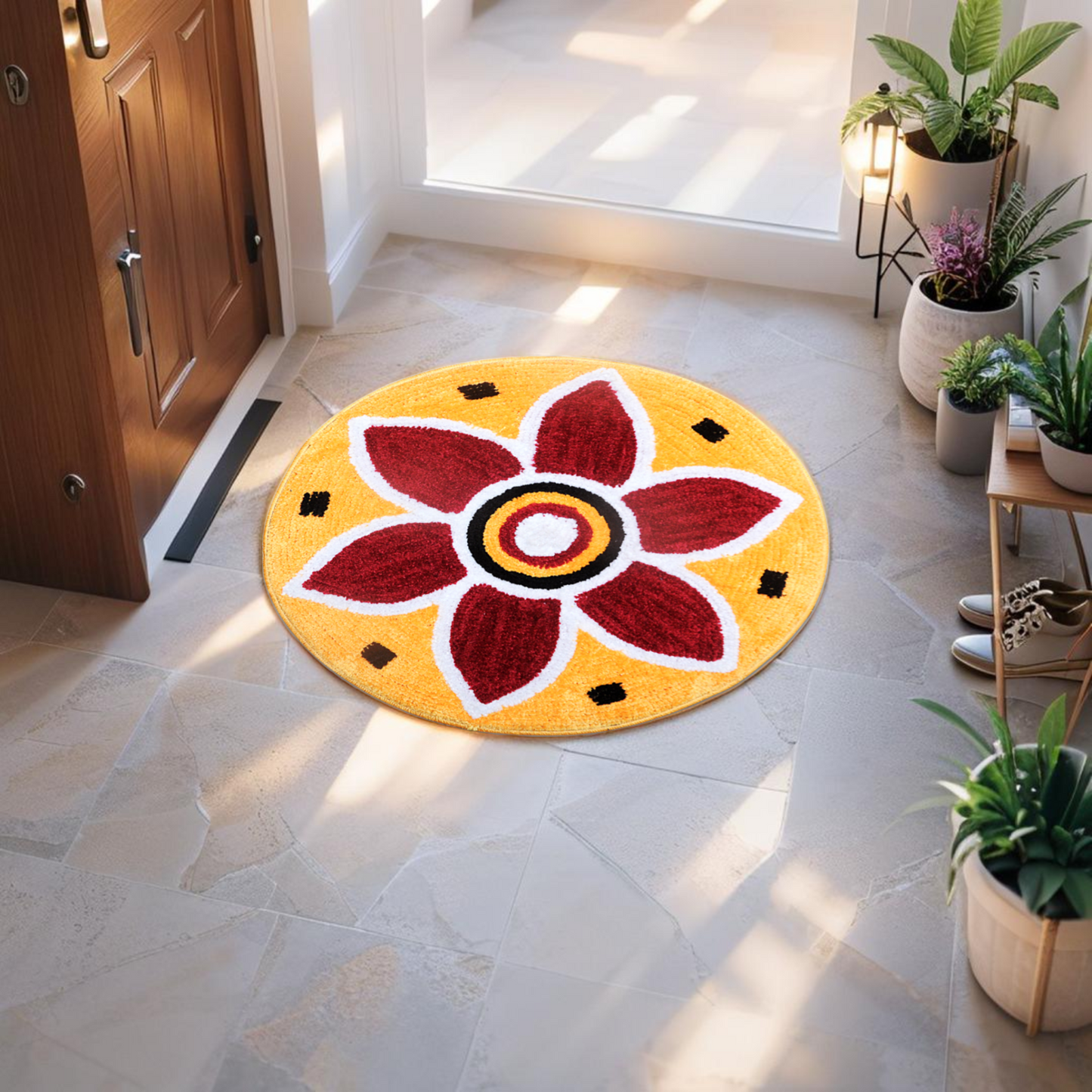 Rangoli Mat – Stylish, Festive & Home-Perfect