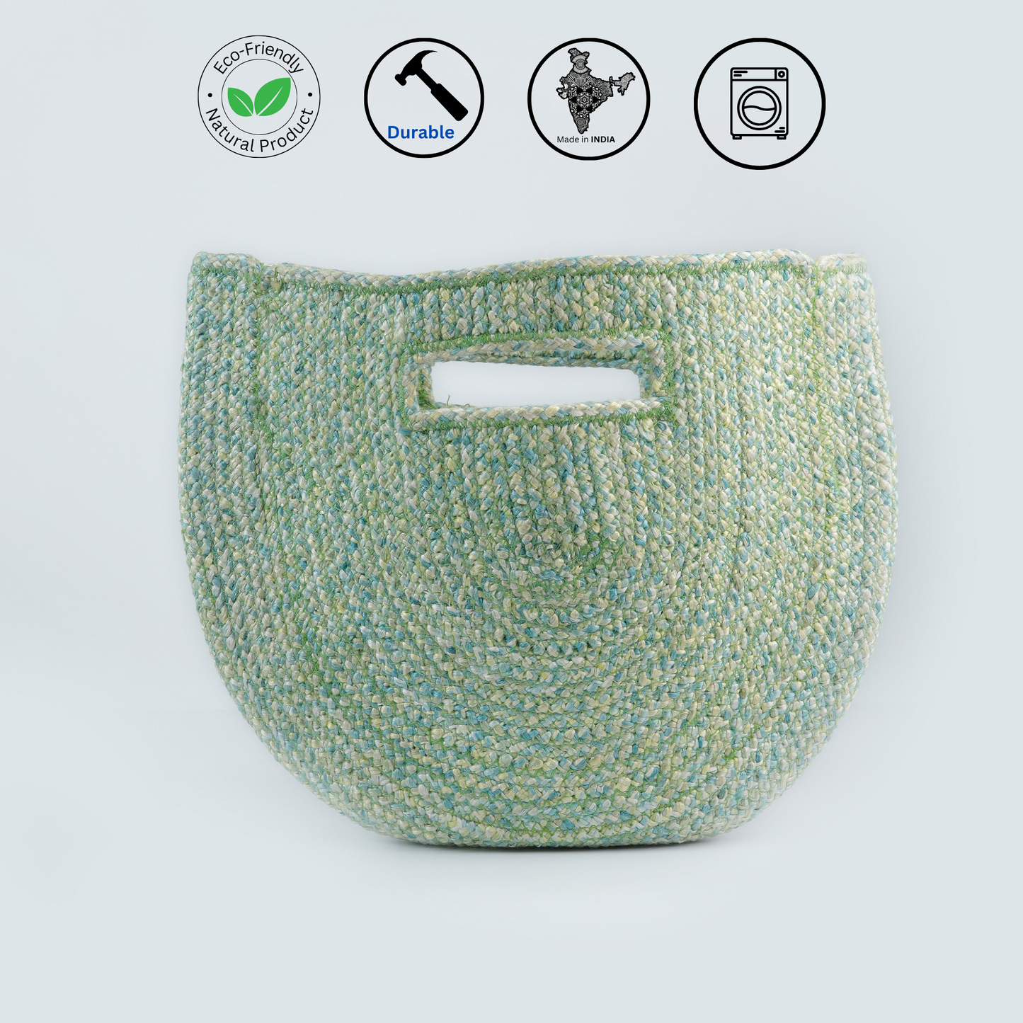 Polyester Pastel Meadow Green - Hand Bag