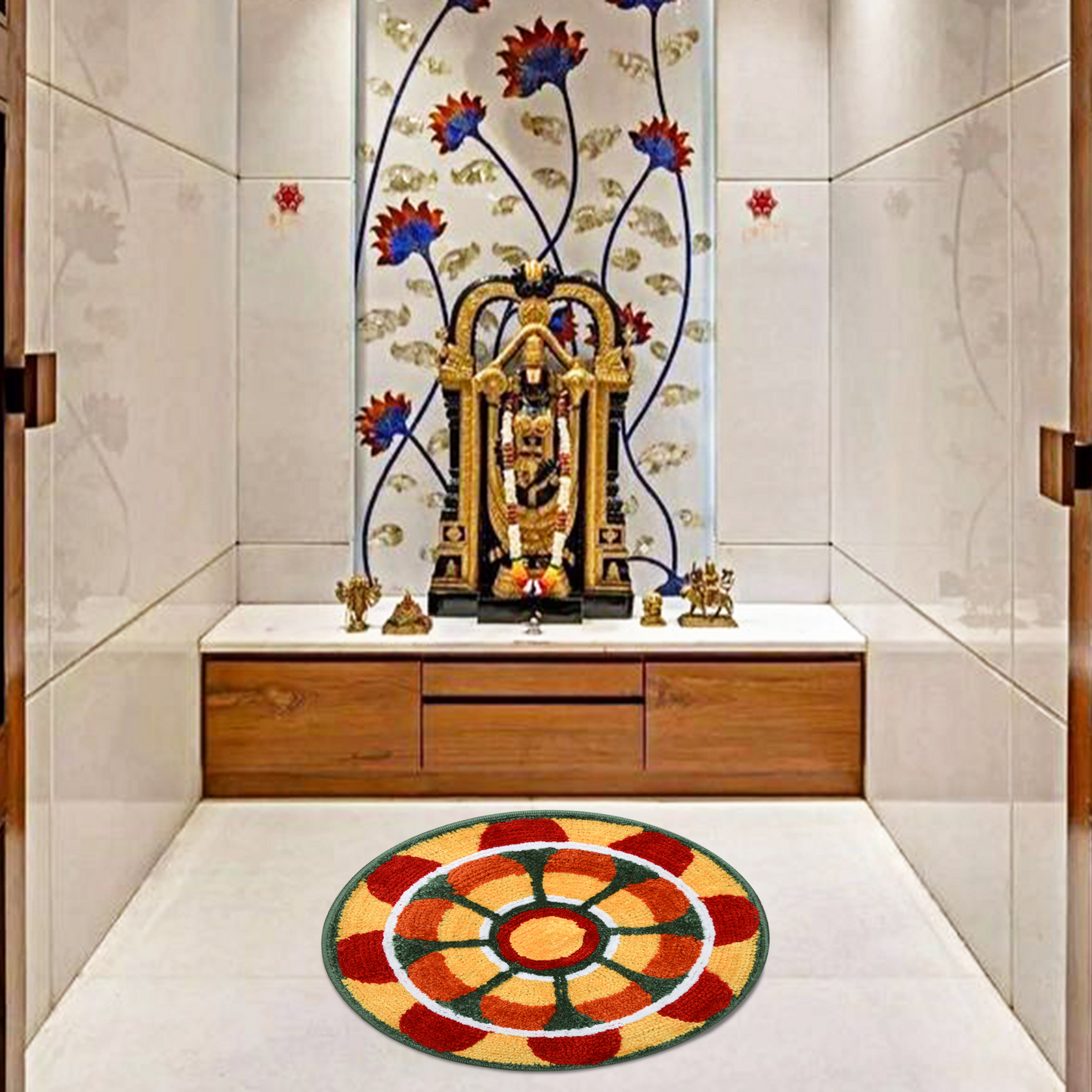 Rangoli Mat – Stylish, Festive & Home-Perfect