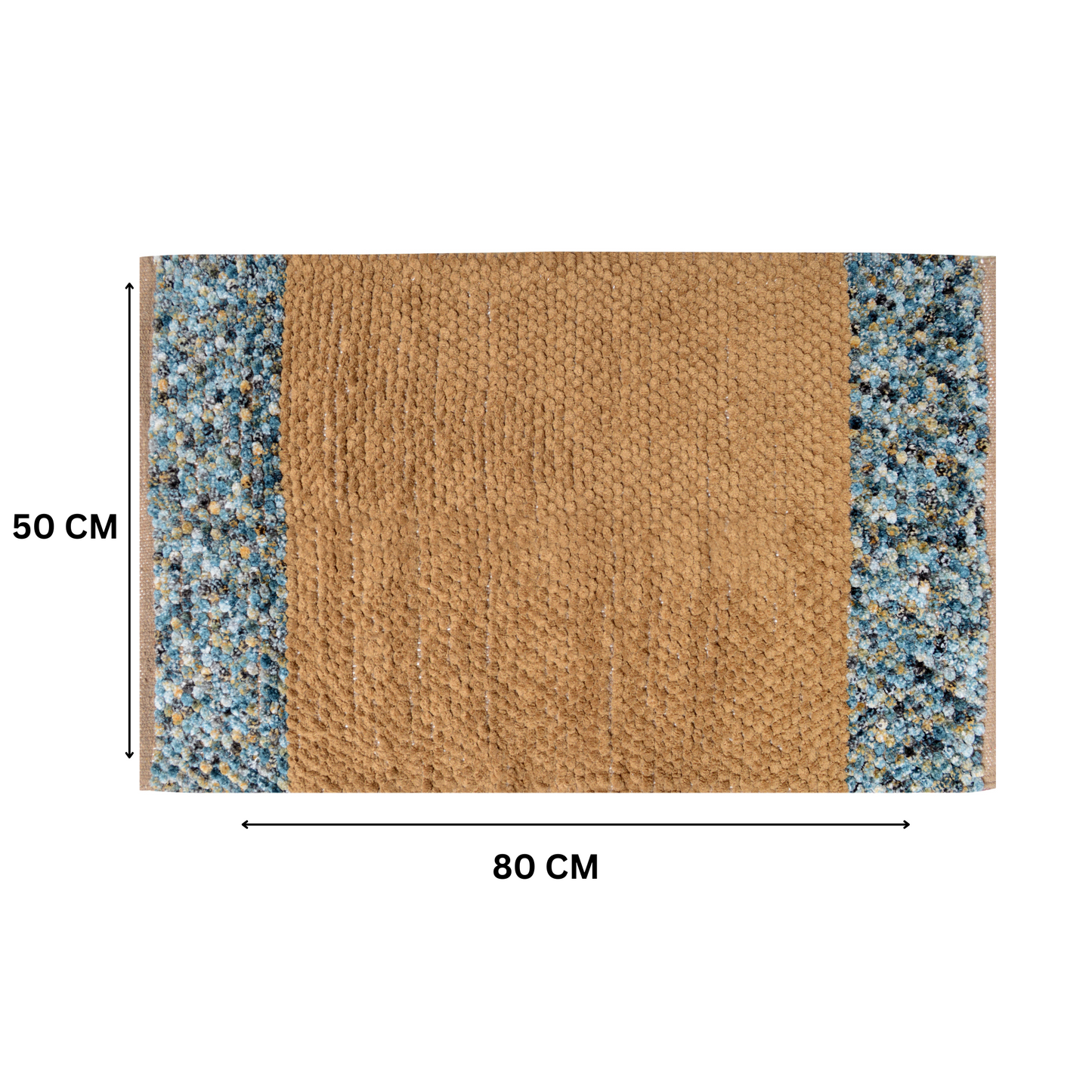 Camel Beige - Super Soft Chenille Mat | Floor Rug