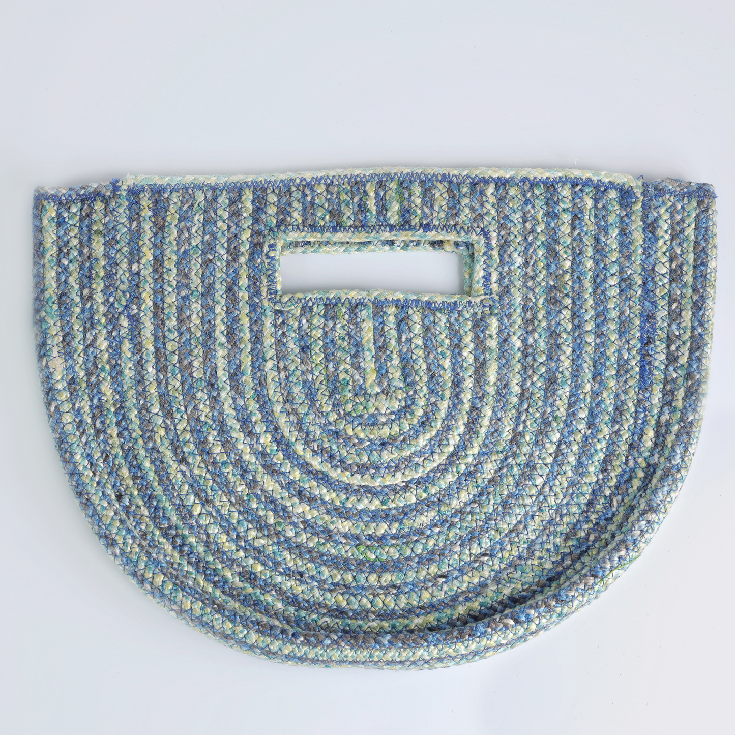 Pastel Medley Handbag – Chic & Effortless in Green, Blue & Grey