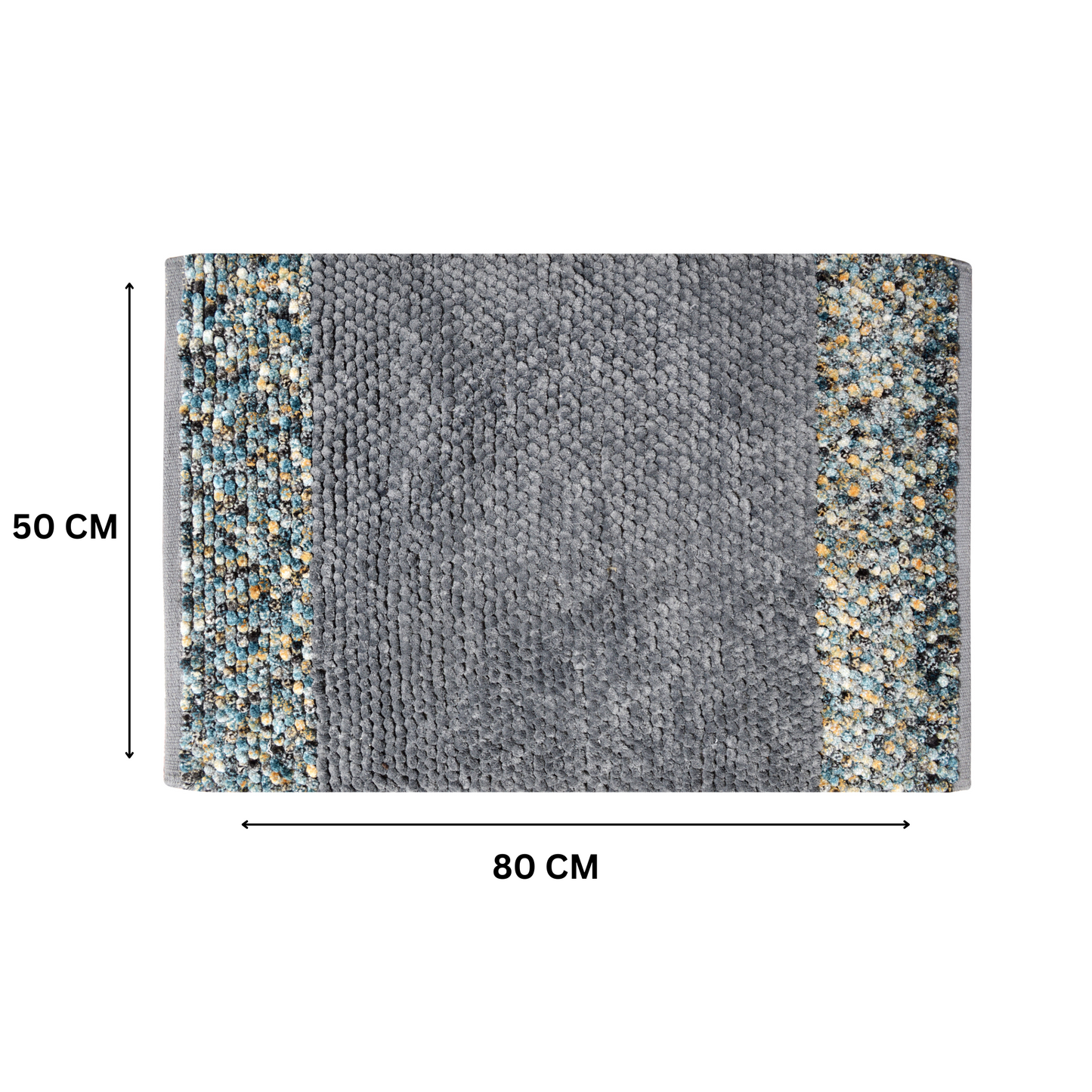 Light Grey - Super Soft Chenille Mat | Floor Rug