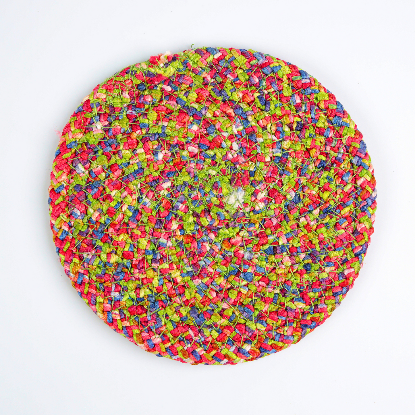 Coaster Set with Lid Basket - Rainbow Medle