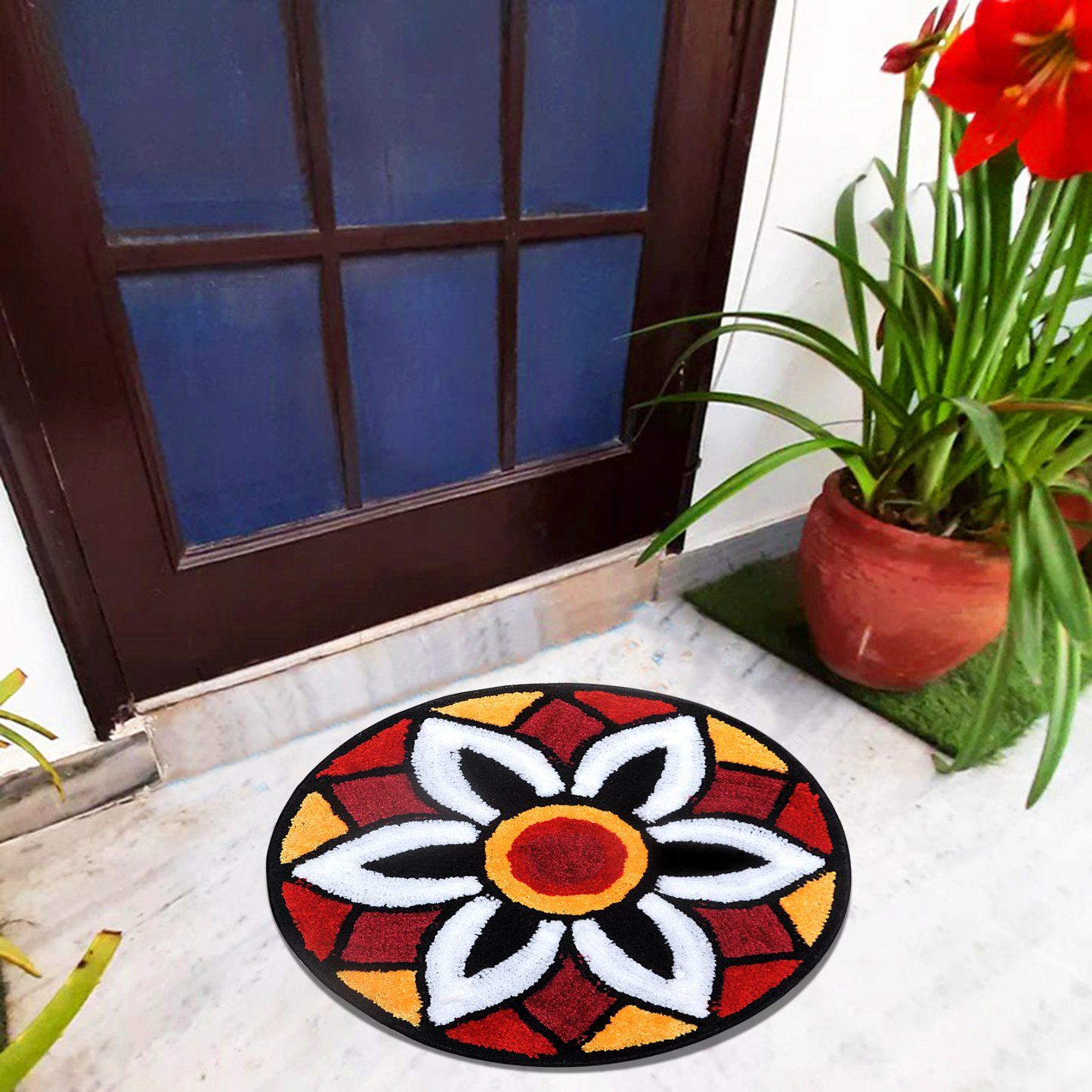 Rangoli Mat – Stylish, Festive & Home-Perfect