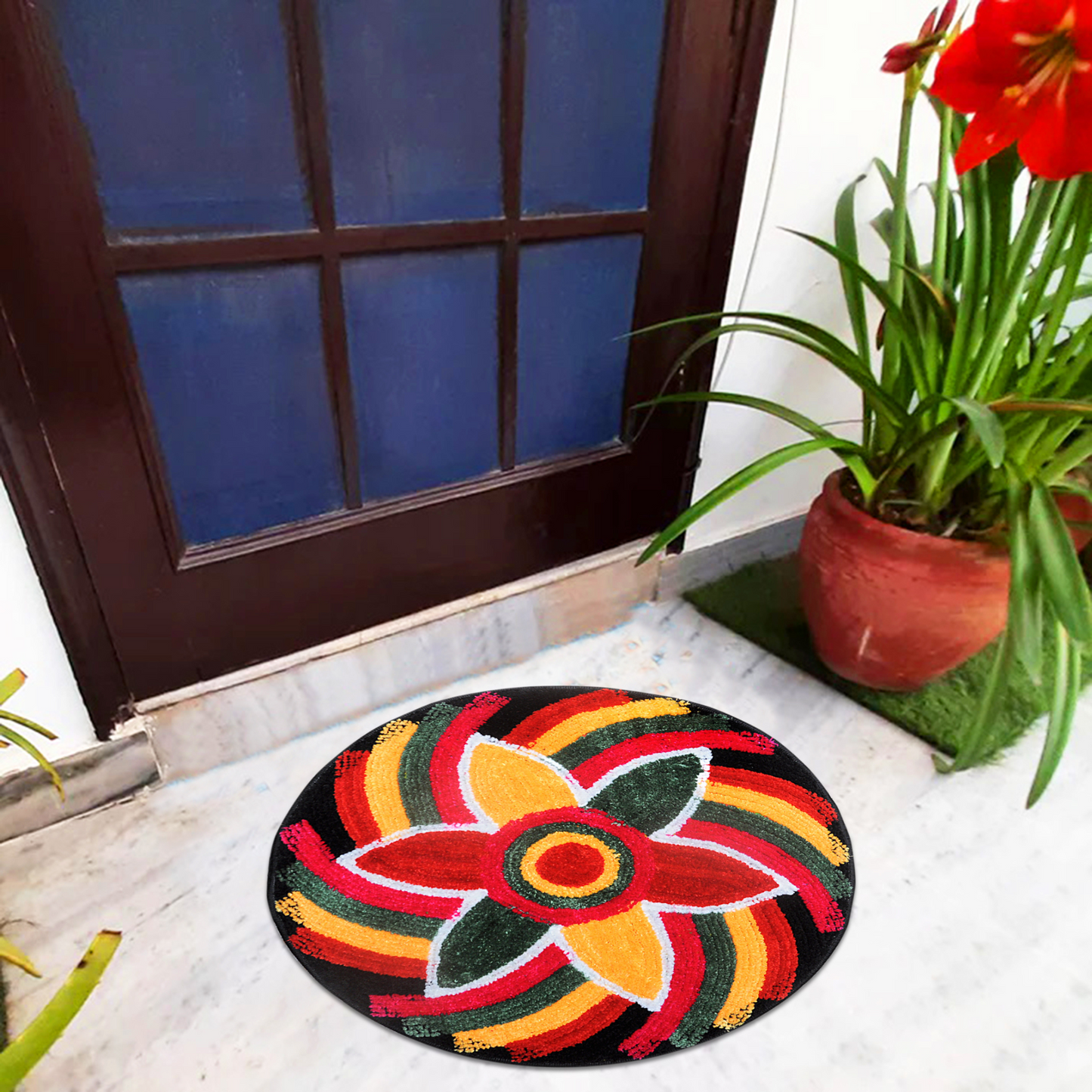 Rangoli Mat – Stylish, Festive & Home-Perfect