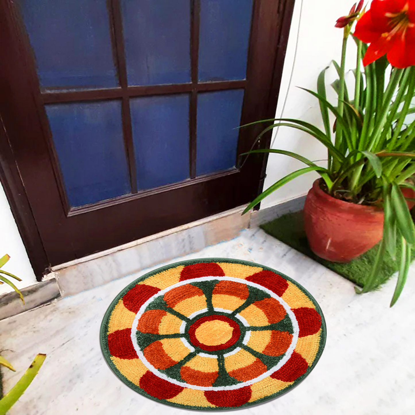 Rangoli Mat – Stylish, Festive & Home-Perfect