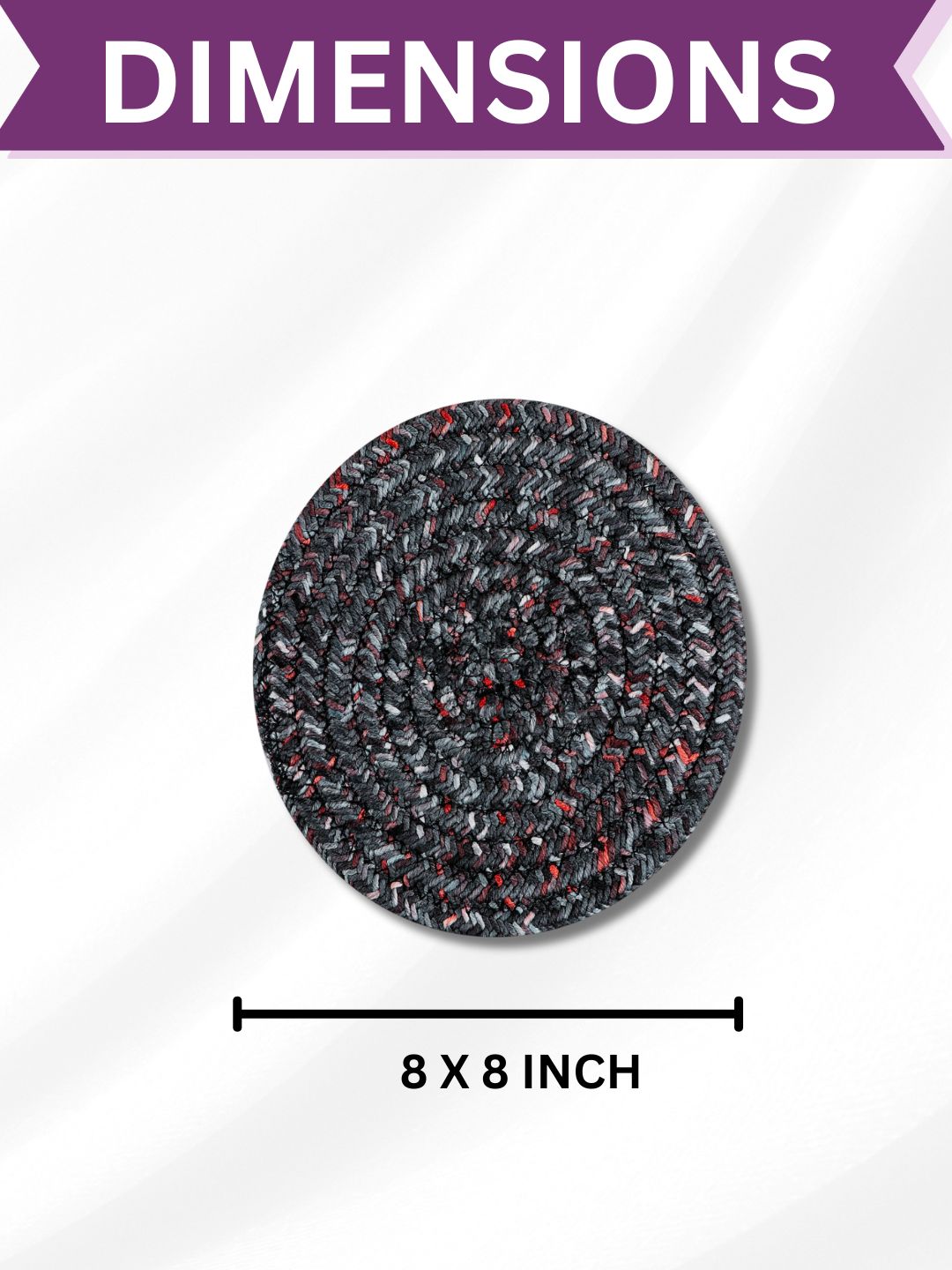 Pot Holders- CHARCOAL GREY