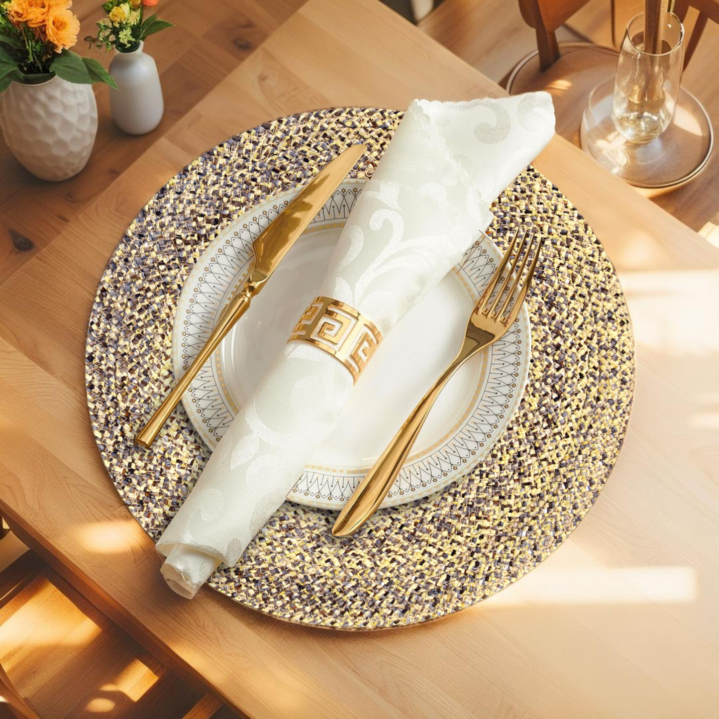 Brown Placemats