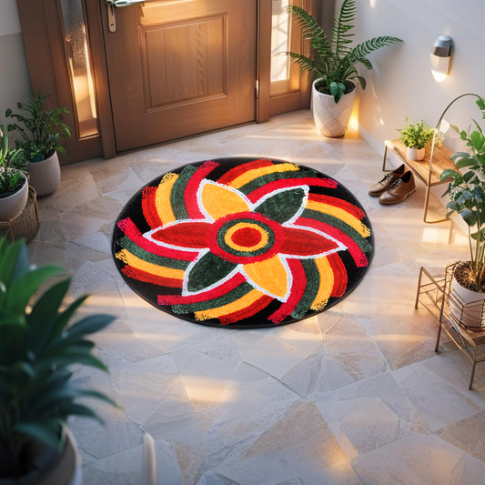 Rangoli Mat – Stylish, Festive & Home-Perfect