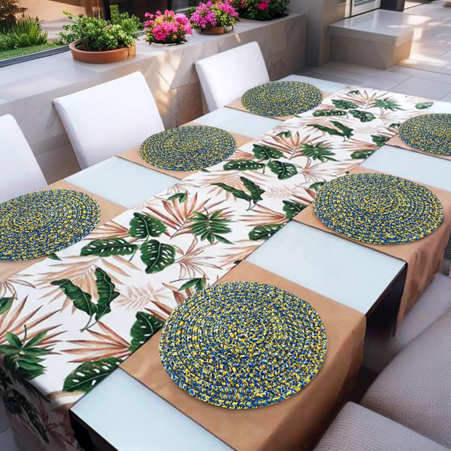 Marled Blue Placemats