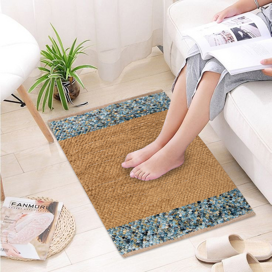 Camel Beige -  Super Soft Chenille Mat | Floor Rug