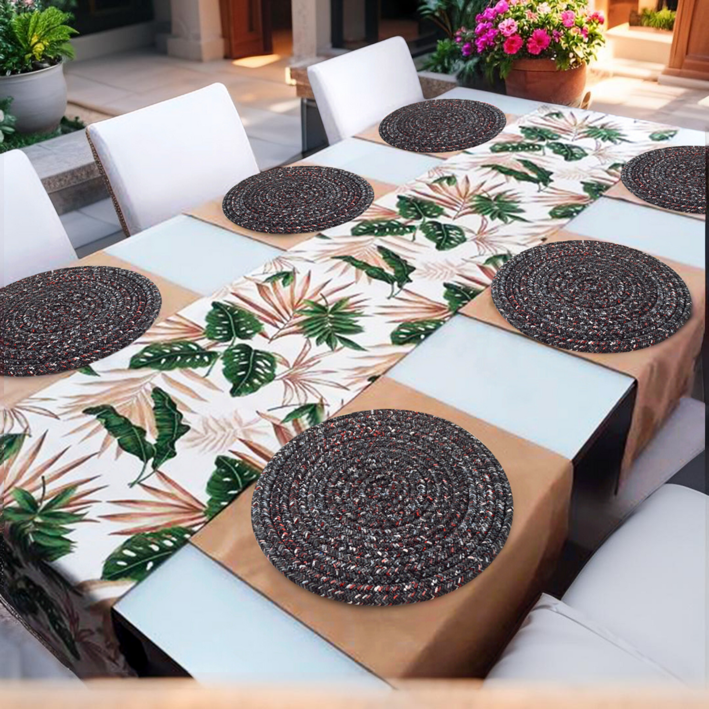 Charcoal Grey Placemats