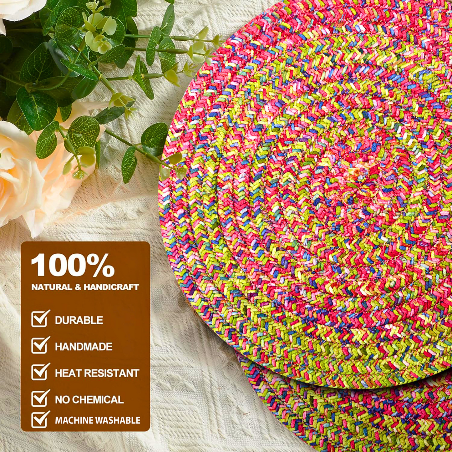 Multicolor Bright Placemats