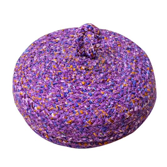 Coaster Set with Lid Basket - LAVENDER