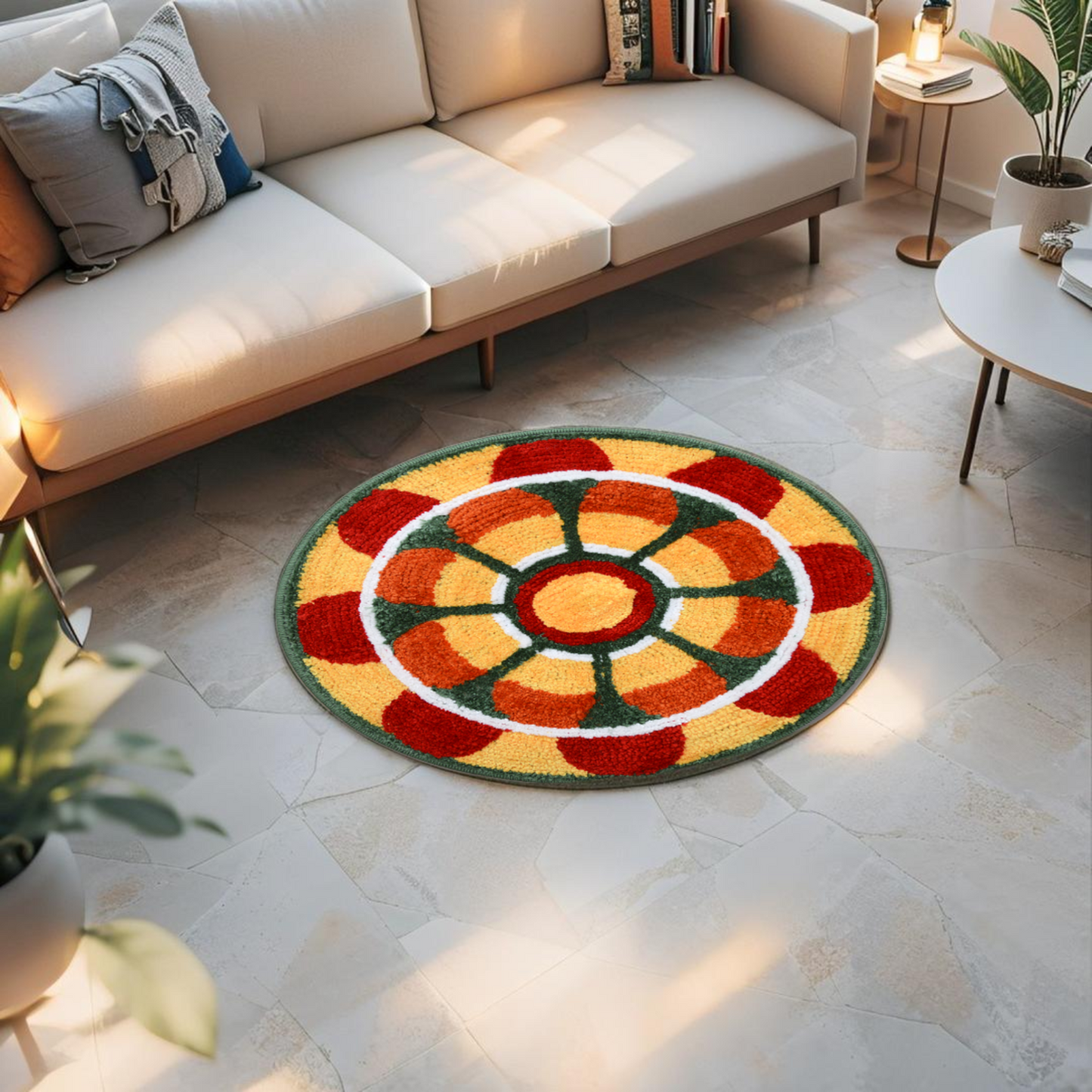 Rangoli Mat – Stylish, Festive & Home-Perfect