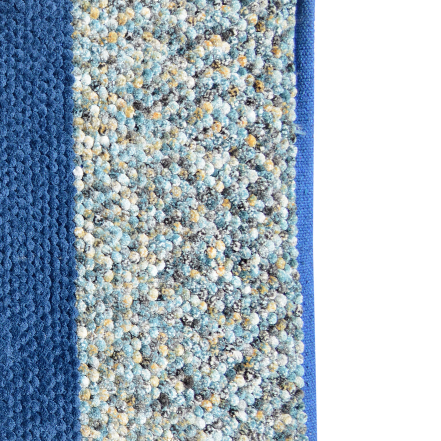 Blue - Premium Chenille Runner Mat – Soft, Durable & Washable