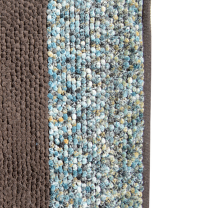 Brown - Premium Chenille Runner Mat – Soft, Durable & Washable
