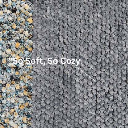 Light Grey - Premium Chenille Runner Mat – Soft, Durable & Washable