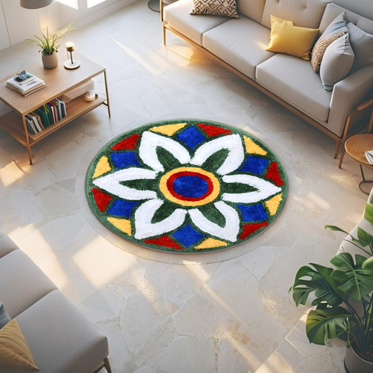 Rangoli Mat – Stylish, Festive & Home-Perfect
