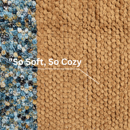 Camel Beige -  Super Soft Chenille Mat | Floor Rug